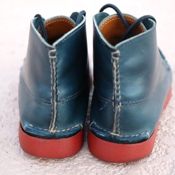 Quoddy Kennebec USA Made Moccasin Boots - Vibram Lug Sole - Mens Size 7.5D - Picture 11 of 16